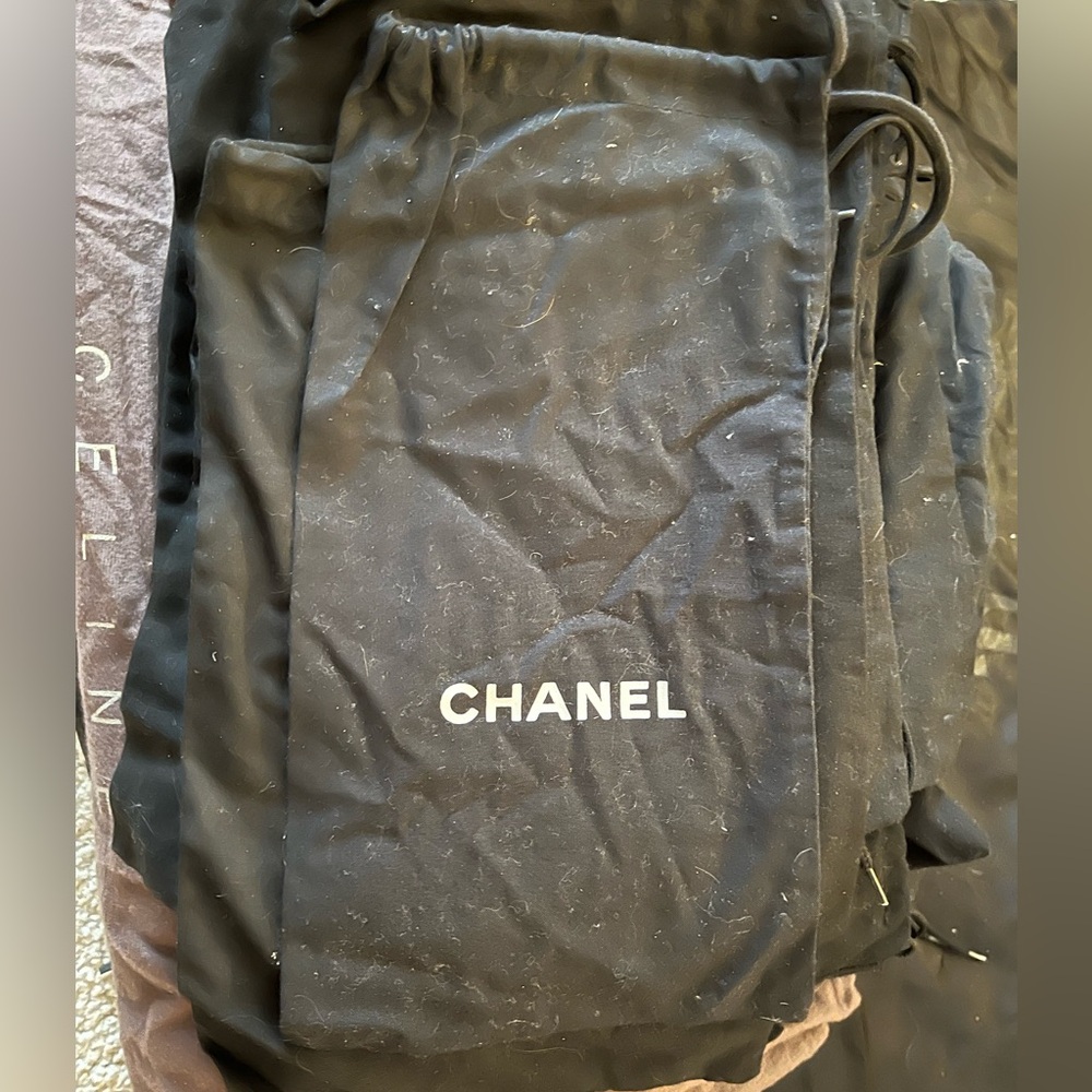 Chanel Black Shoe Dust Bags - Set of 2
Multiple available